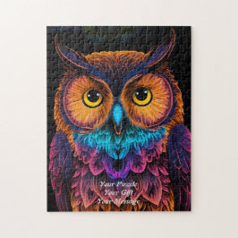 知恵のフクロウ ジグソーパズル