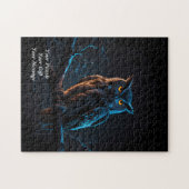 知恵のフクロウ ジグソーパズル (横)