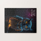 知恵のフクロウ ジグソーパズル (横)