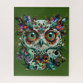 知恵のフクロウ ジグソーパズル