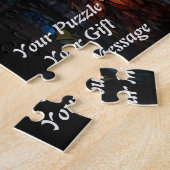 知恵のフクロウ ジグソーパズル (側面)