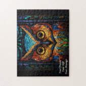 知恵のフクロウ ジグソーパズル (縦)