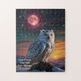 知恵のフクロウ ジグソーパズル