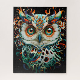 知恵のフクロウ ジグソーパズル