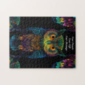 知恵のフクロウ ジグソーパズル (横)