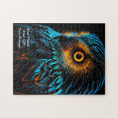 知恵のフクロウ ジグソーパズル (横)