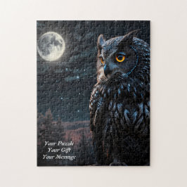 知恵のフクロウ ジグソーパズル