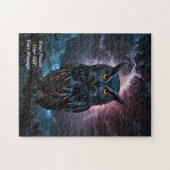 知恵のフクロウ ジグソーパズル (横)