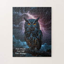 知恵のフクロウ ジグソーパズル