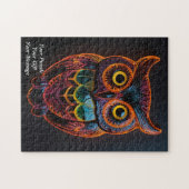 知恵のフクロウ ジグソーパズル (横)