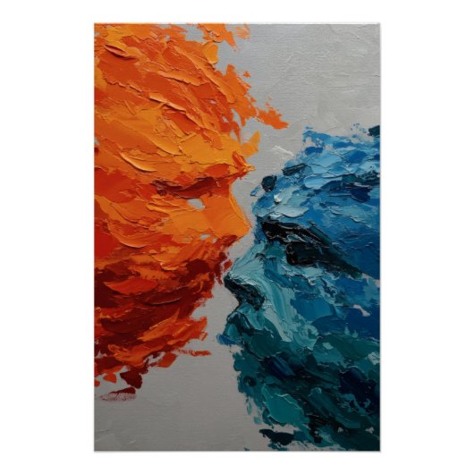 知恵のベール光沢 ポスター (正面)