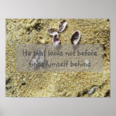 知恵のポスターの前に見えないことわざ ポスター (正面)