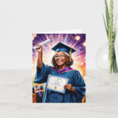 知恵の勝利 – 卒業 カード (正面)