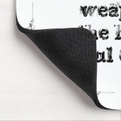 知恵の哲学のタオクールですばらしくシンプルな文 マウスパッド (コーナー)