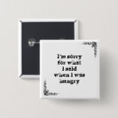 知恵の哲学のタオクールですばらしくシンプルな文 缶バッジ (正面&裏面)