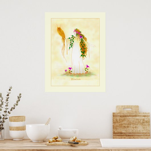 知恵の女神 ポスター (キッチン)