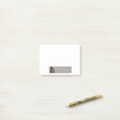 知恵の引用文の平和な銀製の仏 ポストイット (デスク上)