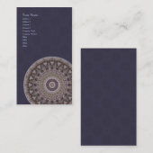 知恵の曼荼羅 • 縦の名刺 名刺 (正面/裏面)