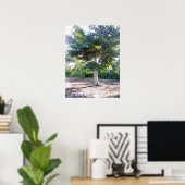 知恵の木のポスタープリント ポスター (ホームオフィス)