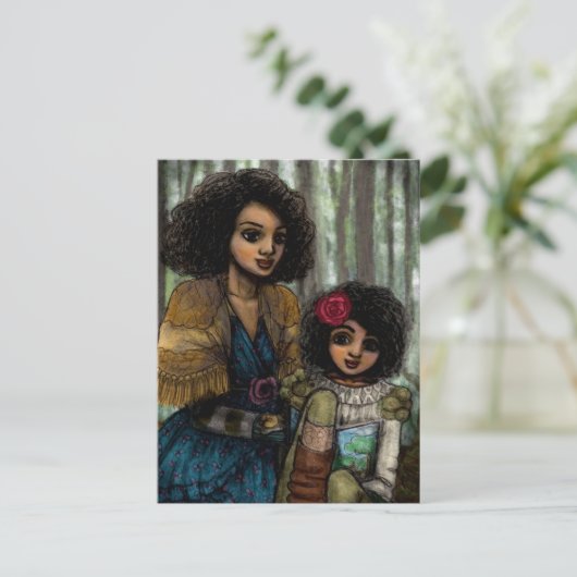 知恵の母 ポストカード (スタンド正面)