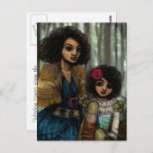 知恵の母 ポストカード (正面/裏面)