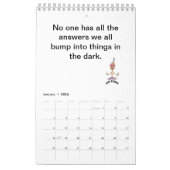 知恵の漫画の道 カレンダー (1月 2026)