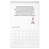 知恵の漫画の道 カレンダー (3月 2026)