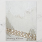 知恵の真珠スクラップエレガントブック紙 (正面)