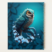 知恵の瞬間、魔法、かわいい威厳のあるフクロウ。 プランナー手帳 (裏面)