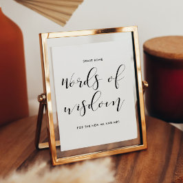 知恵の結婚言葉 ポスター