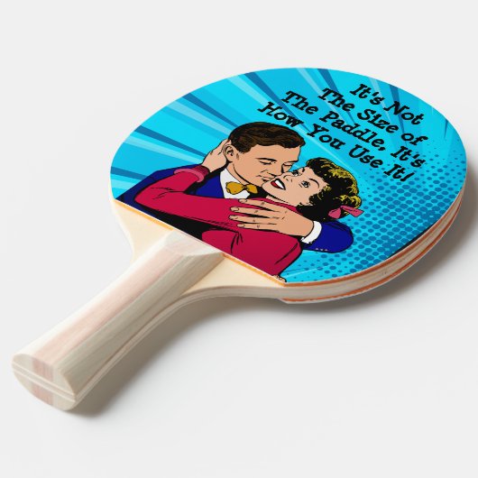 知恵の言葉おもしろい漫画恋人の引用文 卓球ラケット (正面アングル)