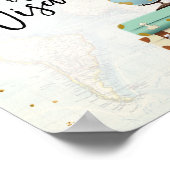 知恵の言葉がミセス・恋しく思アドバイスにシャワー ポスター (角)