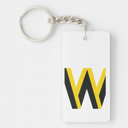 知恵の言葉を引用文にモットーする キーホルダー (正面)