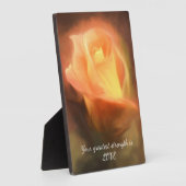 知恵の言葉イーゼル付き卓上プラーク フォトプラーク (側面)