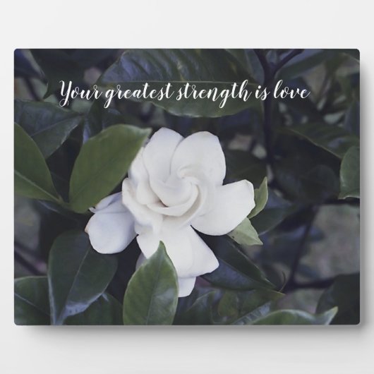 知恵の言葉イーゼル付き卓上プラーク フォトプラーク (正面)