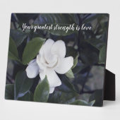 知恵の言葉イーゼル付き卓上プラーク フォトプラーク (側面)