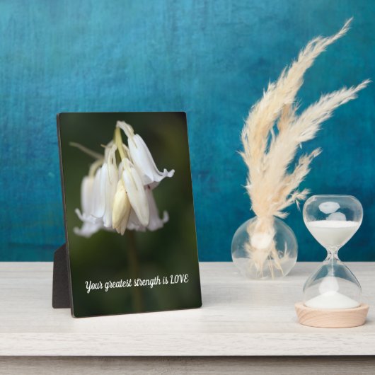 知恵の言葉イーゼル付き卓上プラーク フォトプラーク (側面)