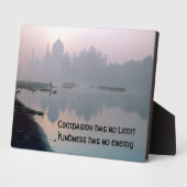 知恵の言葉イーゼル付き卓上プラーク フォトプラーク (側面)