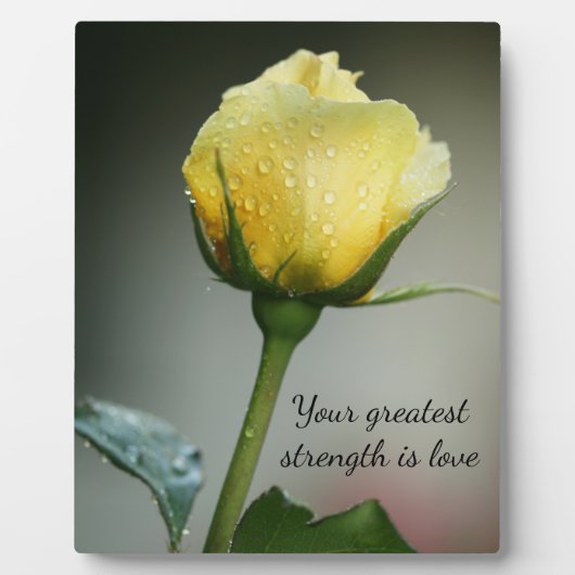 知恵の言葉イーゼル付き卓上プラーク フォトプラーク (正面)