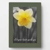 知恵の言葉イーゼル付き卓上プラーク フォトプラーク (正面)