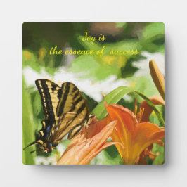 知恵の言葉イーゼル付き卓上プラーク フォトプラーク