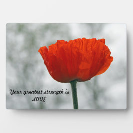 知恵の言葉イーゼル付き卓上プラーク フォトプラーク