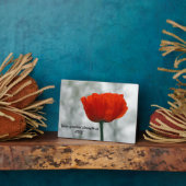 知恵の言葉イーゼル付き卓上プラーク フォトプラーク (側面)