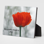 知恵の言葉イーゼル付き卓上プラーク フォトプラーク (側面)