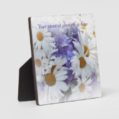 知恵の言葉イーゼル付き卓上プラーク フォトプラーク (正面)