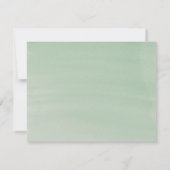 知恵の言葉ブライダルシャワーゲームカードアドバイス 招待状 (裏面)