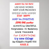 知恵の言葉 ポスター (正面)