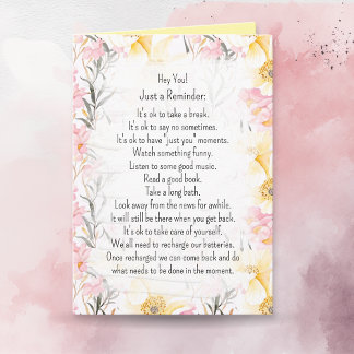 知恵の言葉 | 自気に分を カード