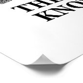 知恵は何も知らないことを知っている – ソクラテス ポスター (角)