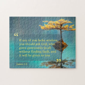 知恵もしが無い者は誰でも神に仕え頼る ジグソーパズル